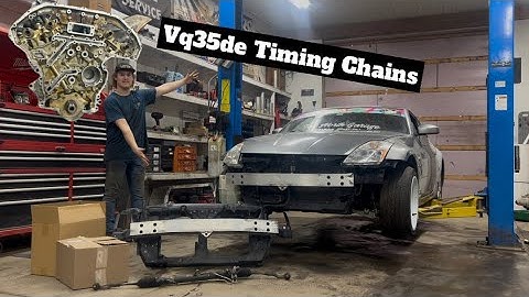 Project Seat Time 350z Gets MUCH NEEDED Maintenance | 350z Vq35de Timing Chain Replacement
