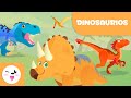 DINOSAURIOS para niños 🦖 Aprende los DINOSAURIOS 🦕 Juego de memoria | ¿Dónde está el dinosaurio?