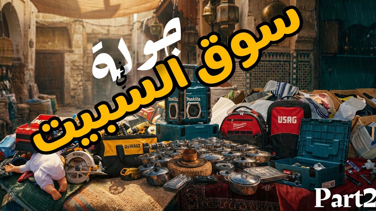 سوق السبت تيط مليل الدارالبيضاء (الشتاء.الجزء الثاني)