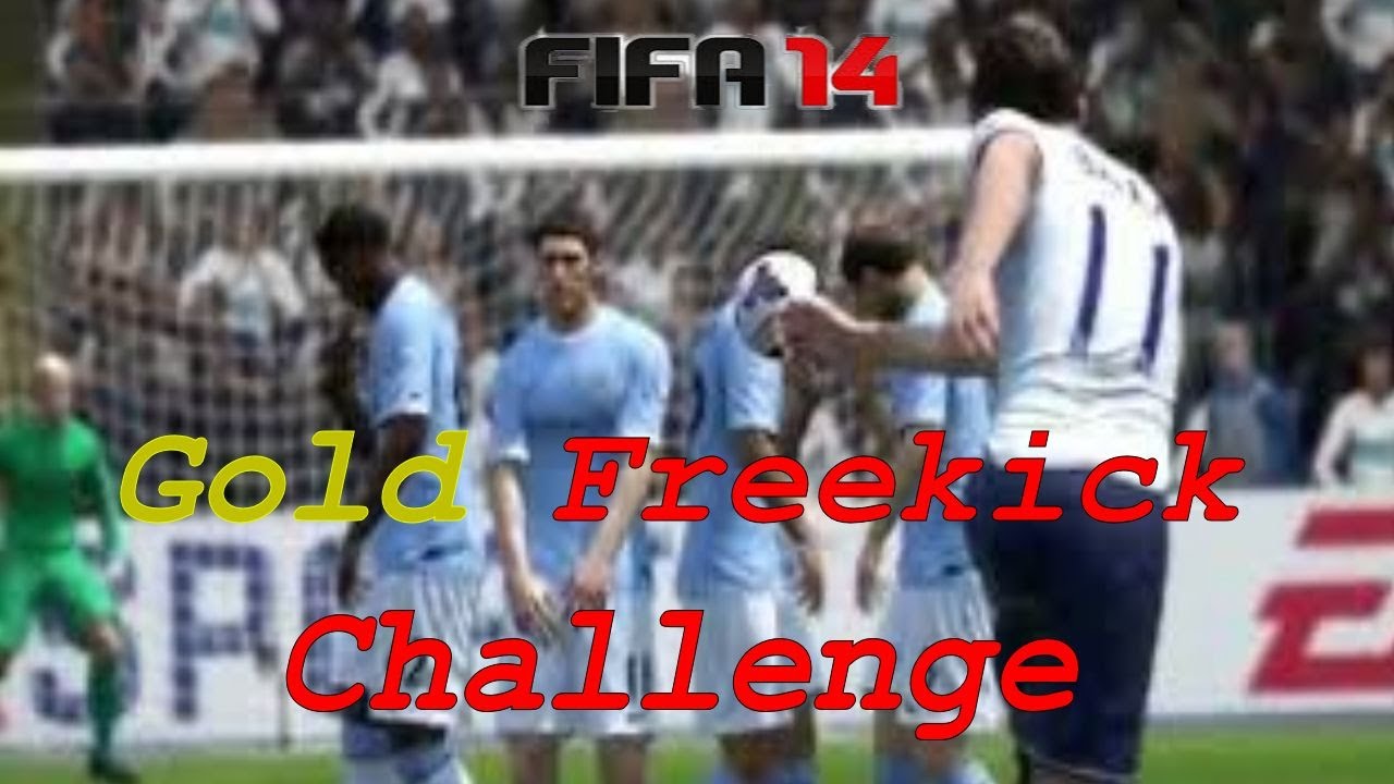 Gold Free Kick Challenge Fifa 14