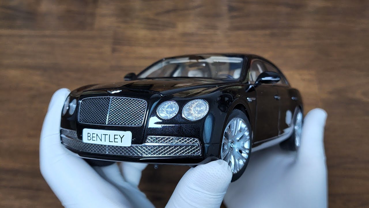 1:18 Diecast model car/ Bentley Flying Spur W12 review [Unboxing