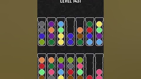 【Ball Sort Puzzle】Level.1431