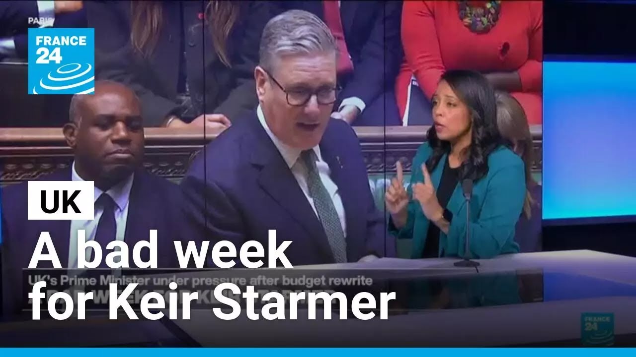 UK's PM Keir Starmer under pressure after budget rewrite • FRANCE 24 English