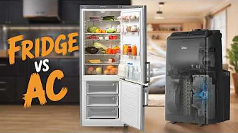 Can Opening the Refrigerator REALLY Cool Down Your Room? (Midea Duo smart inverter portable AC)
