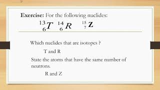 SES 2.1 Proton Number, Nucleon Number and Isotope Part 3