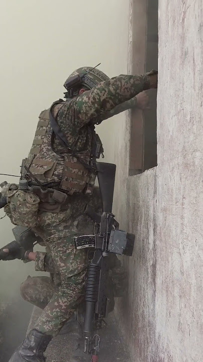 Singapore and Malaysian Soldiers Test Military Tactics and Manoeuvres at Exercise Semangat Bersatu