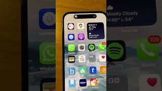 iPhone 14 Pro, dynamic island, and Spotify