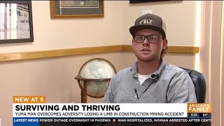 Yuma man hopes to inspire others after freak accident
