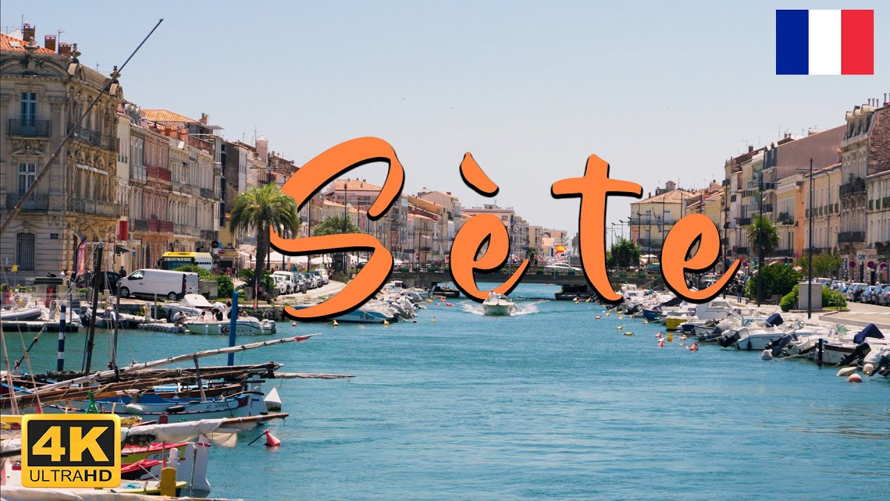 Sète France 🇫🇷 Magnifique port méditerranéen – Venise du Languedoc – Vidéo 4k