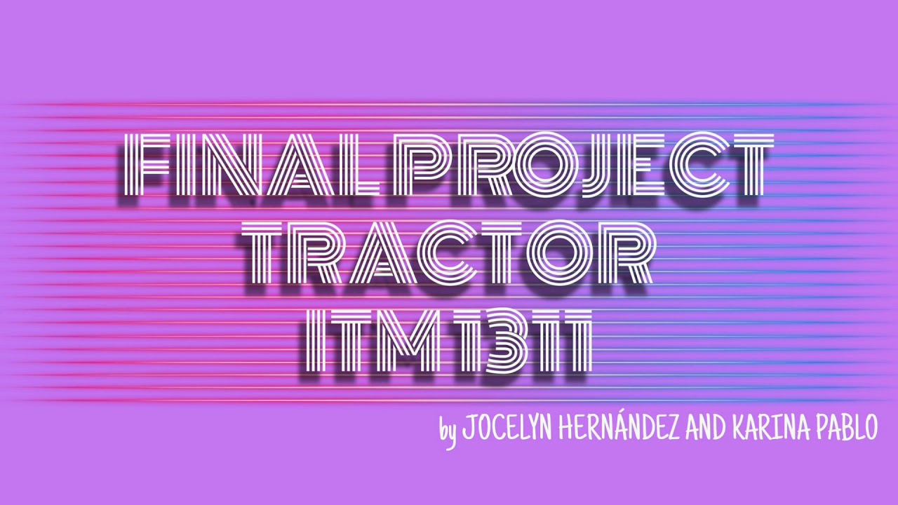Tractor by Solidworks Final Project - YouTube