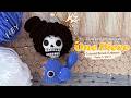 One piece (Amigurumi) / Tutorial paso a paso / llavero de Brook y Laboon