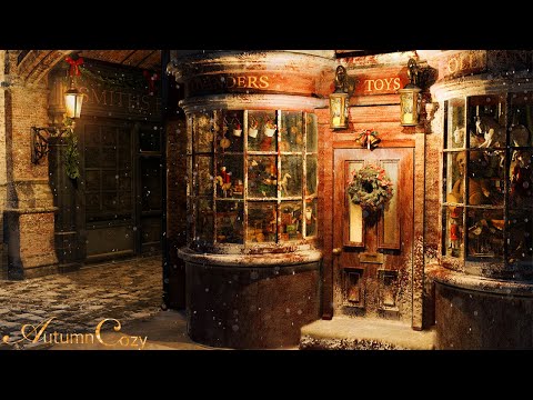 Victorian Era Christmas Ambience: Gentle Snowfall Sounds for Sleeping and Relaxation