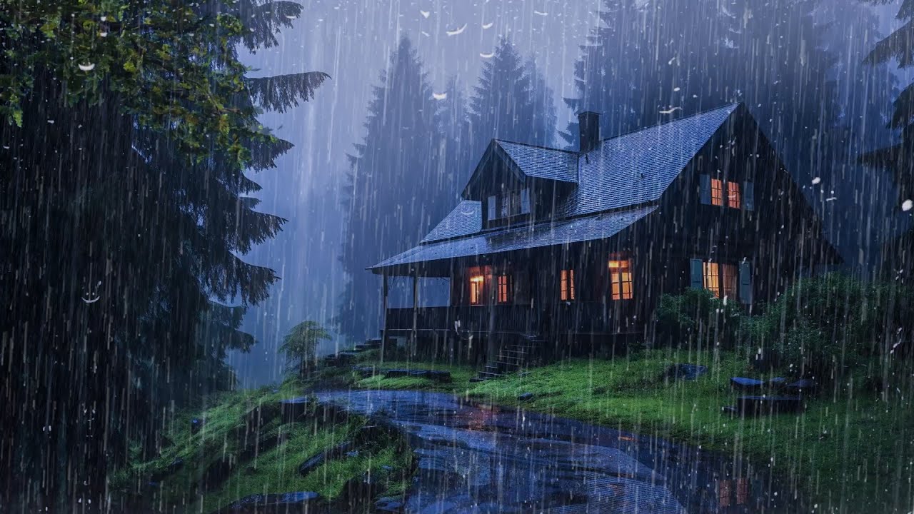 Rumori di Pioggia per Dormire e Calmare la Mente 🌧 Suoni della Pioggia ...