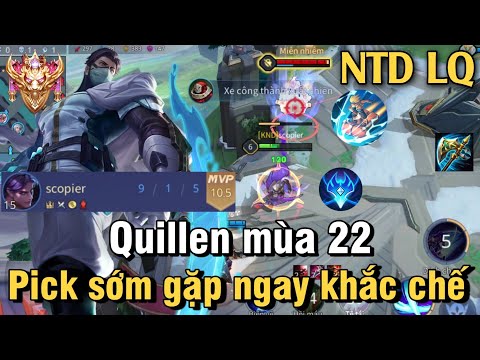 Video Quillen mùa 22 liên quân mobile | Cách chơi, lên đồ,... - youtube