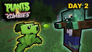 The Plants VS Zombies Minecraft Mod Gets HARDER…