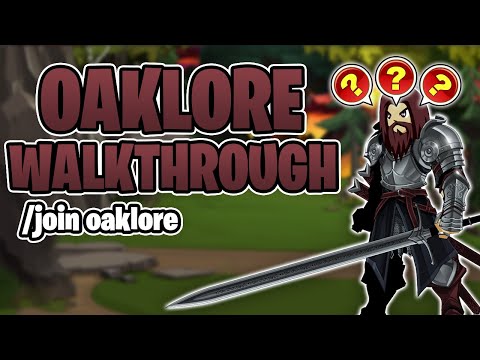 Oaklore Quest Walkthrough /join oaklore - AQW