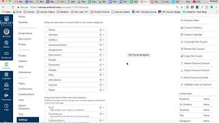 How to Simplify Course Navigation in Canvas