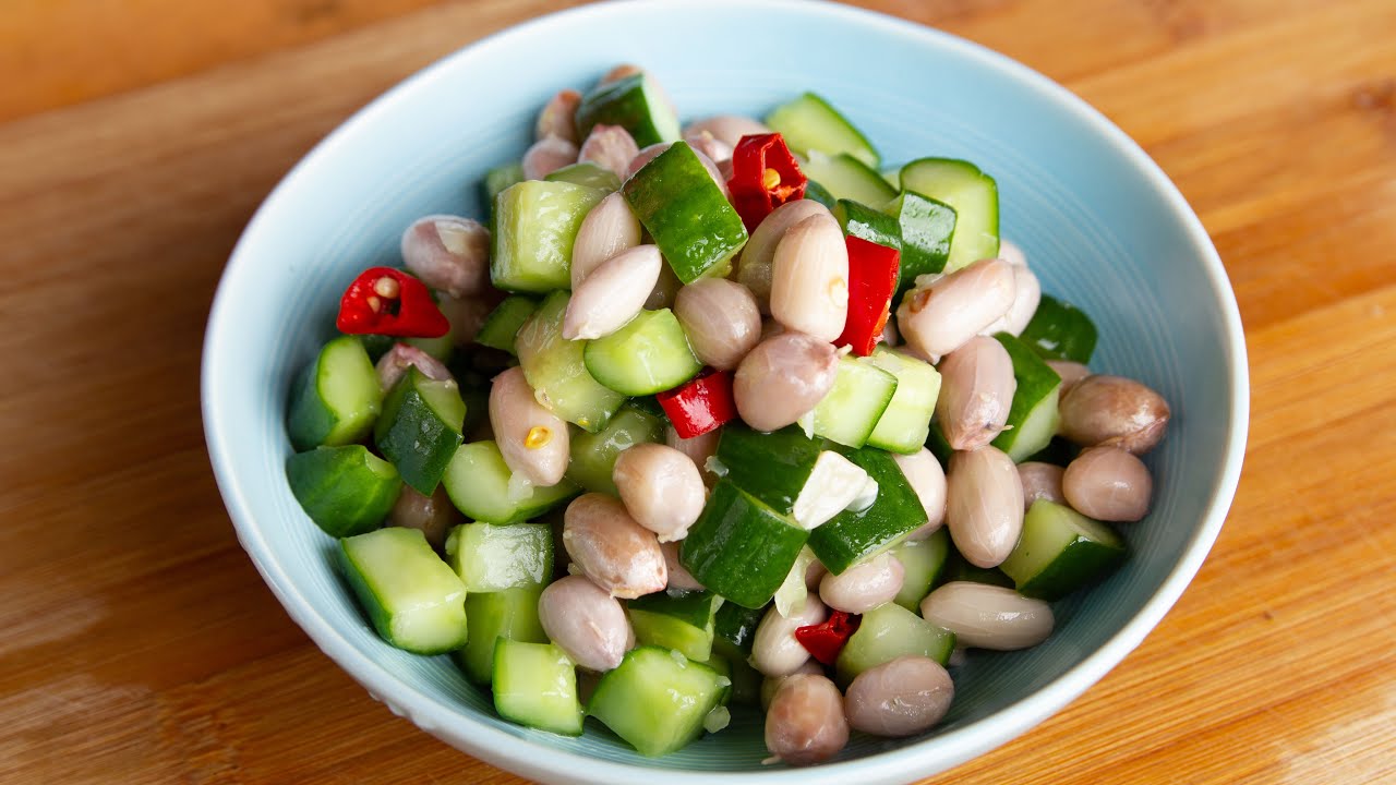 [Yummy Seasons] 3 cucumbers and some peanuts, the most popular