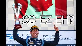 How Nicholas Latifi really drives in F2