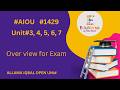 “Complete Code 1429 Course Review | All Units Simplified for Exam Prep”