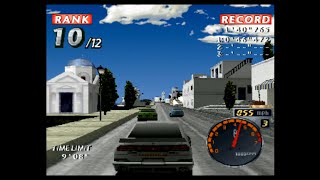 Rage Racer -- Gameplay (PS1)