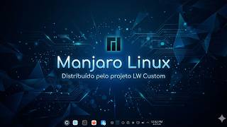 Manjaro Linux pronto para uso!!! Só instalar e usar.