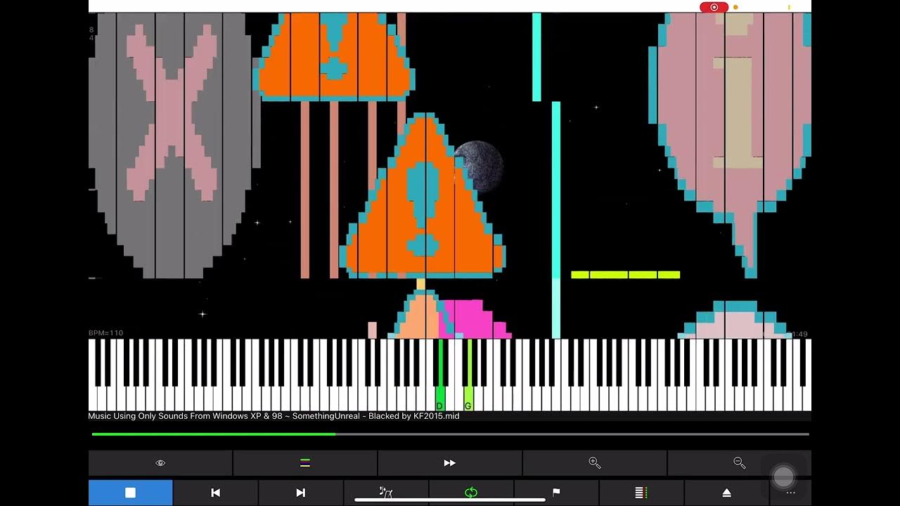 [Black MIDI] Music Using only sounds from Windows 98 and XP YouTube