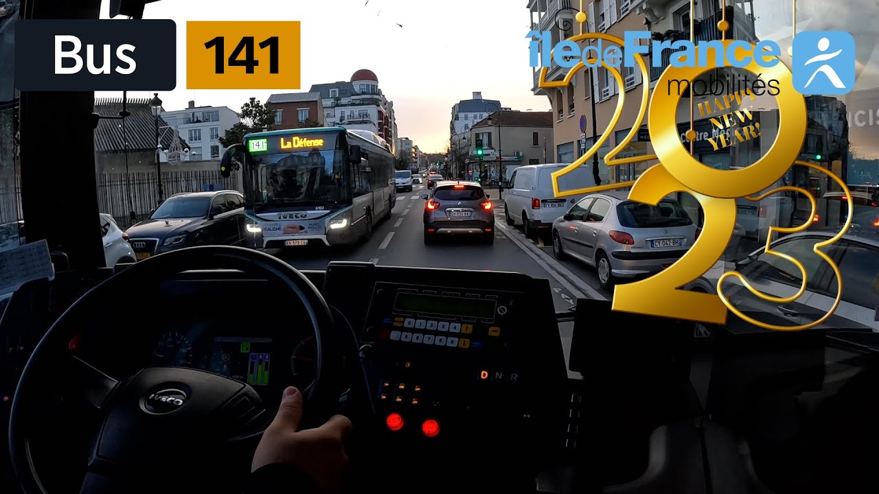 Bus 141 RATP | La Défense / Lycée de Rueil Malmaison