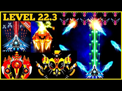 Space shooter Galaxy attack Galaxy shooter | level 22.3 | 2021 Gameplay