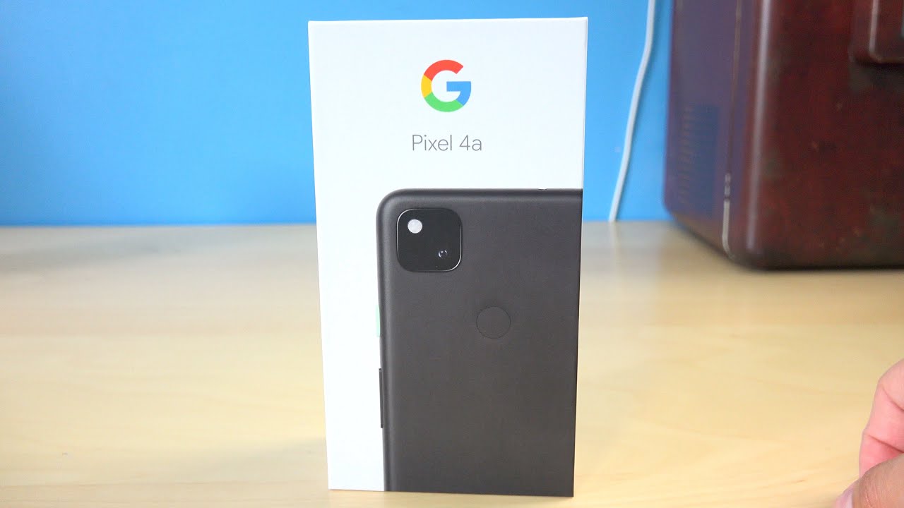 Google Pixel 4a Unboxing