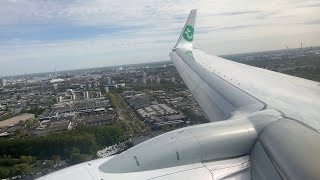 Landing at Rotterdam The Hague Airport (RTM/EHRD)