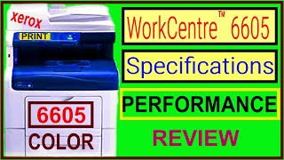 Xerox Workcentre 6605 Photocopier Machine Review