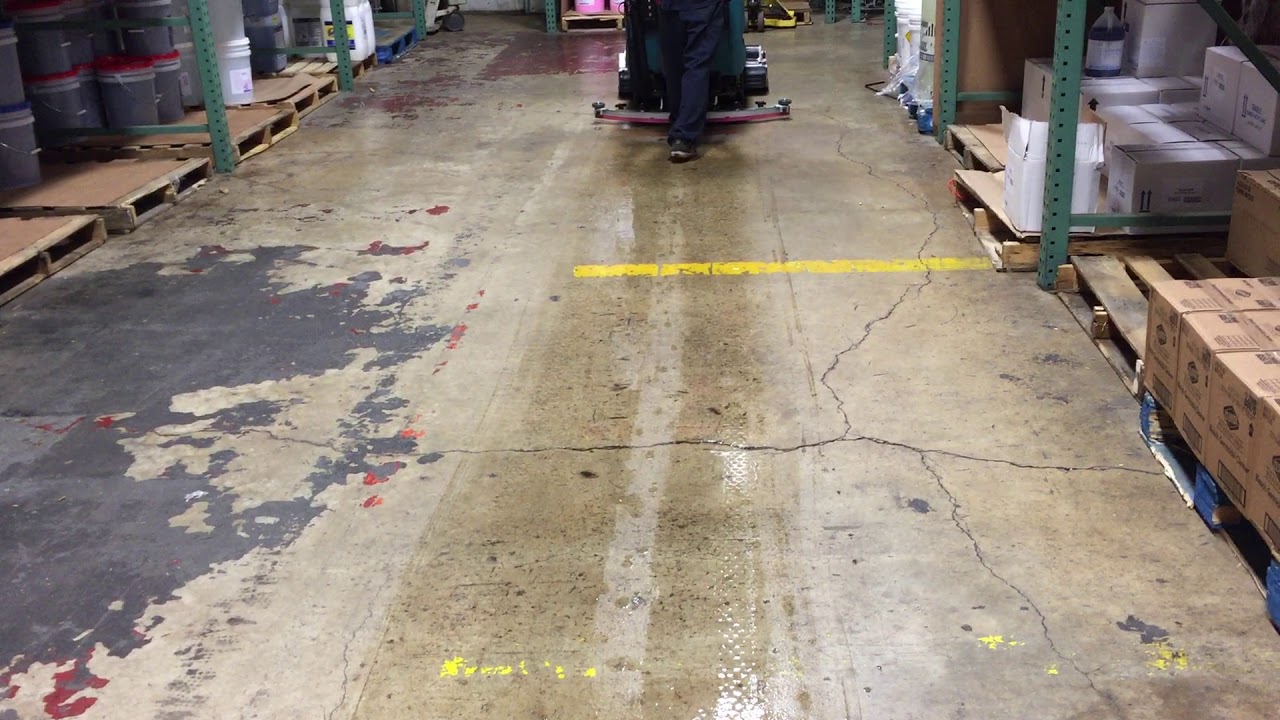 Tennant 5700 S#: 25163 Running Test