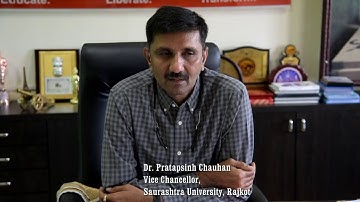 Saurashtra University, Exam-2017, BEST LUCK from Prof. Pratapsinh Chauhan, Hon. VC Sir.