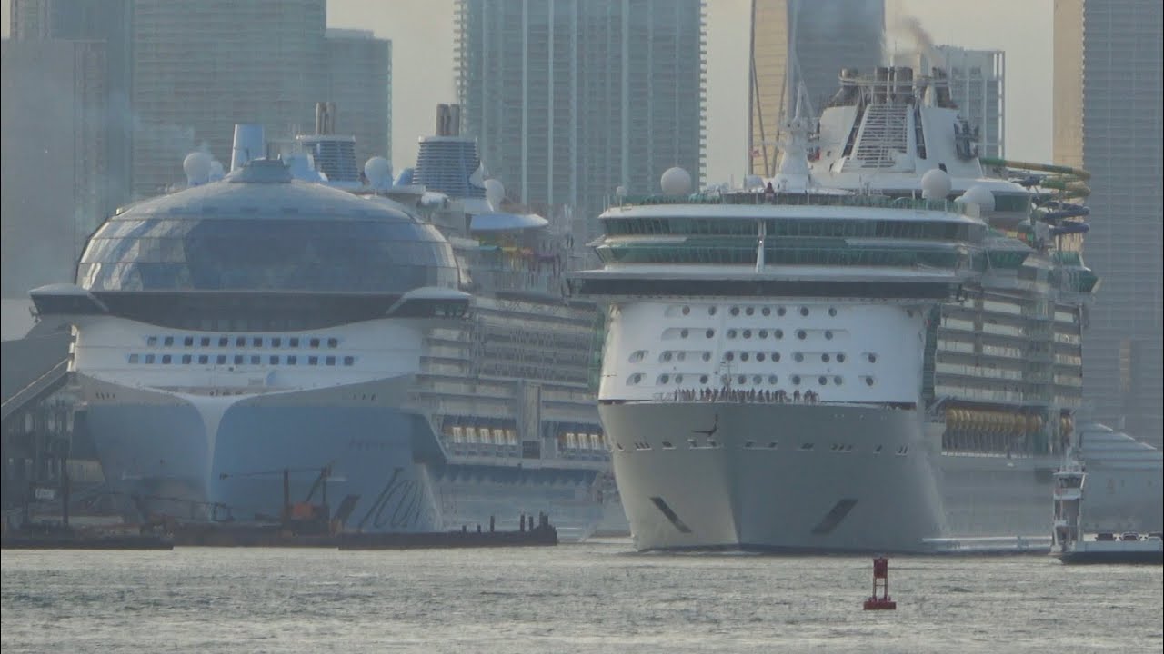 7 Ships Depart Miami!