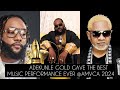 AMVCA! ADEKUNLE GOLD ,AWILO , KCEE GAVE THE BEST PERFORMANCE EVER! BLEW FANS AWAY