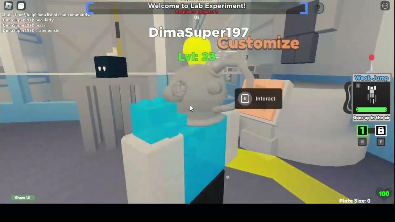 Lab Experiment all codes the great remake YouTube