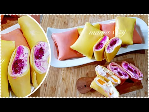Resep Pancake Durian Whipped Cream