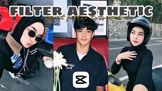 Filter capcut aesthetic || Filter aesthetic capcut terbaru