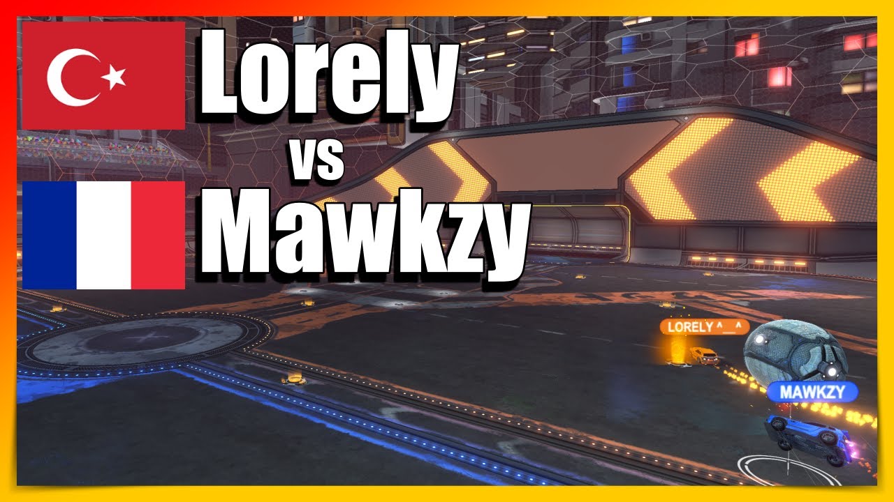 Lorely vs Mawkzy | Turkey vs France | Ranked Rocket League 1v1 Gameplay