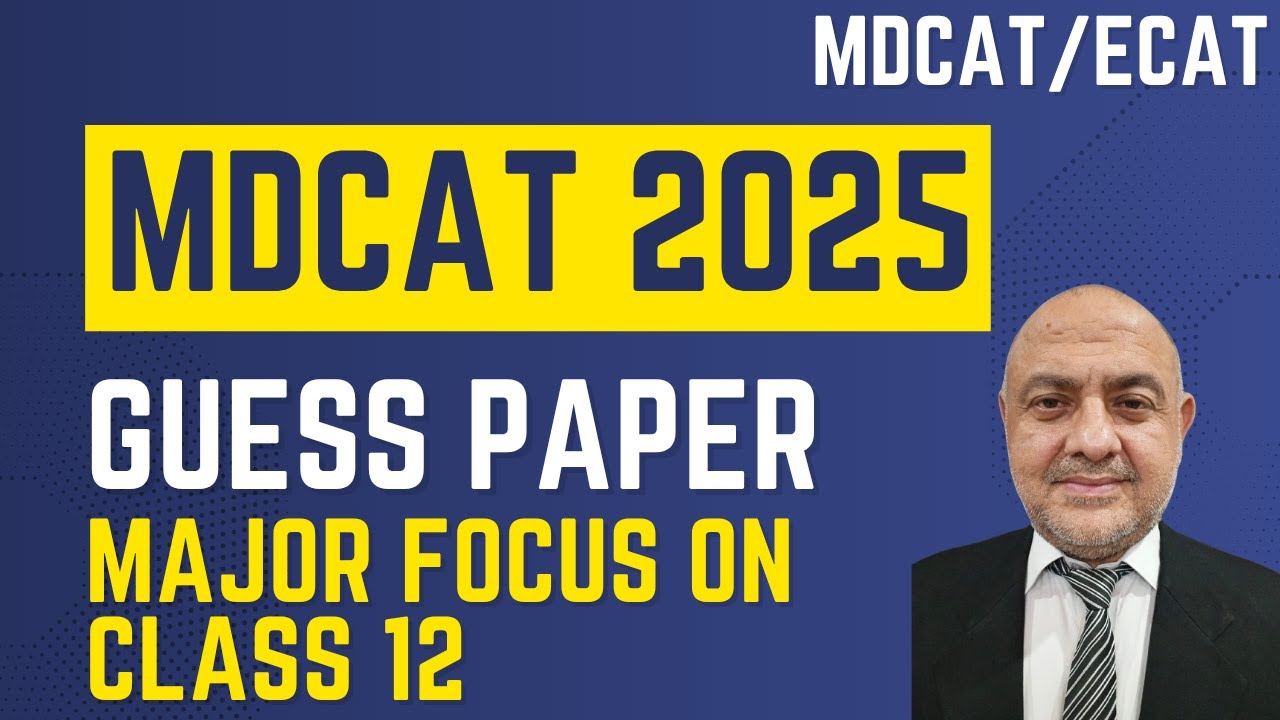MDCAT 2025 Test 3 | Full Syllabus Guess Paper | Physics | KMU NUMS UHS ...
