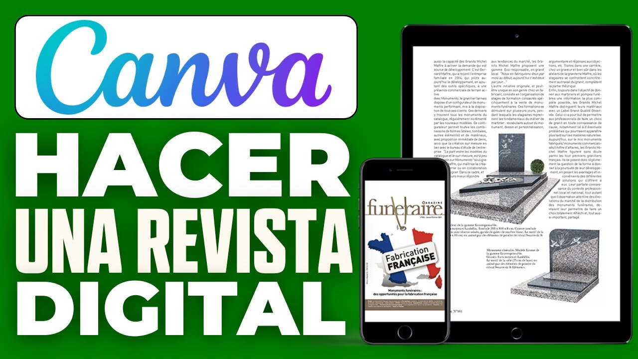 Cómo Hacer Una Revista Digital En Canva (2025) - YouTube