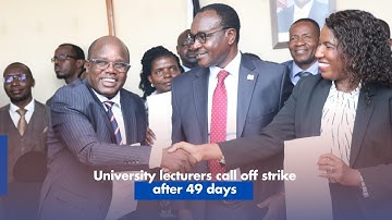 University lecturers call off strike after 49 days
