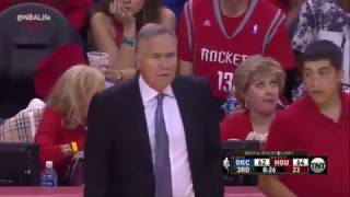 Patrick Beverely gets rocked by screen (Funny)