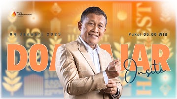 DOA FAJAR ONSITE | Sabtu, 04 Januari 2025 | Pkl 05.00 WIB | GBI WTC Serpong