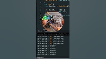 Arduino Uno And Flame Sensor | Telugu Projects #shorts #shortsfeed #telugu