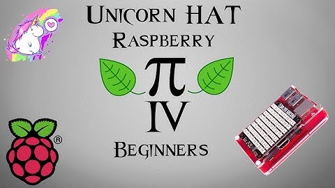 Raspberry Pi - Unicorn hat