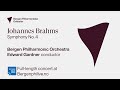 Johannes brahms  symphony no 4 edward gardner and bergen philharmonic