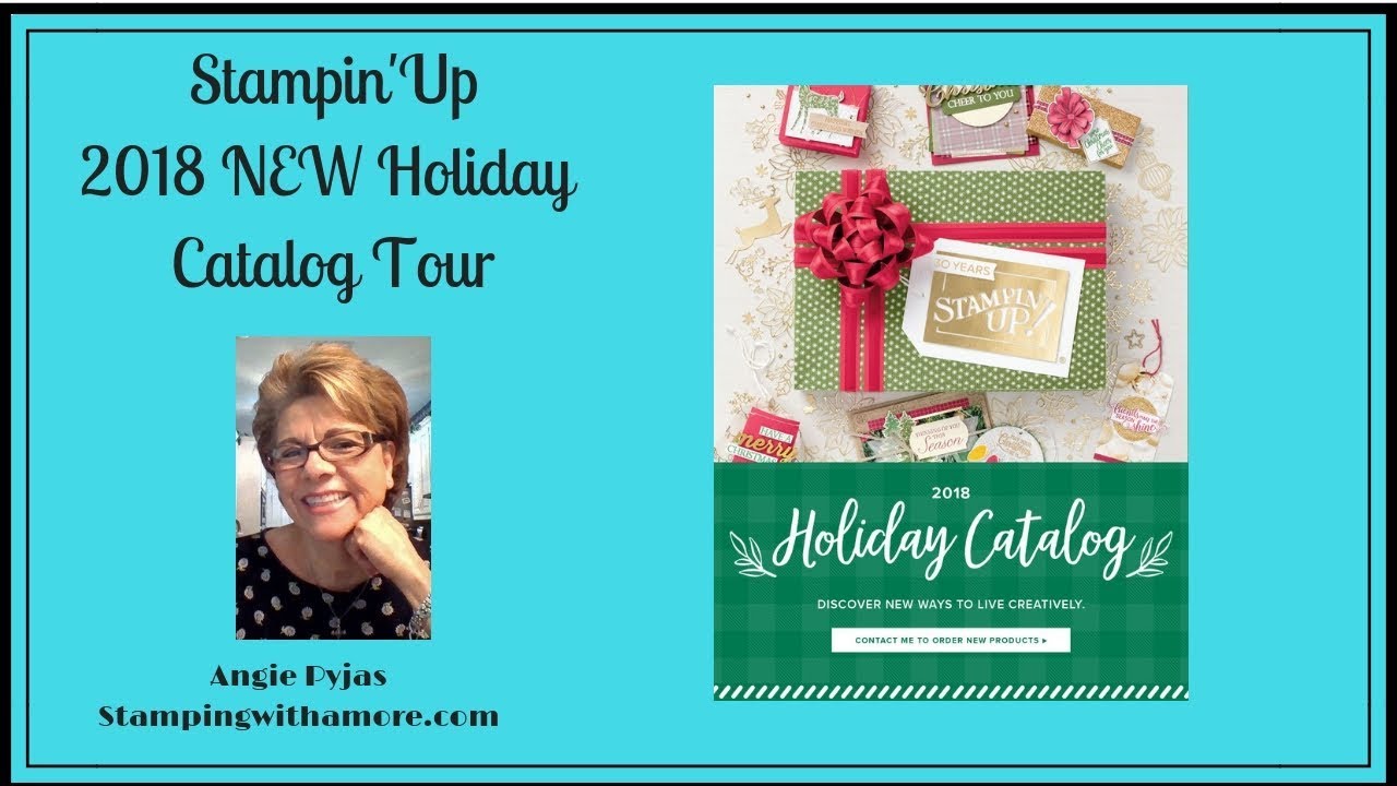 STAMPIN'UP 2018 HOLIDAY CATALOG TOUR YouTube