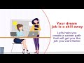 Unlock new job opportunities with in-demand digital skills.